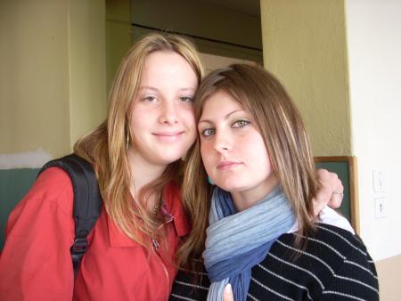 ma jumelle et moi !!!!